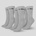 GymBeam Чорапи 3/4 Socks 3Pack Grey L