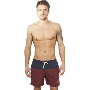 Urban Classics Бански гащета Urban classics Basic swimming shorts - Blue (Blue Marine / Bordeaux)