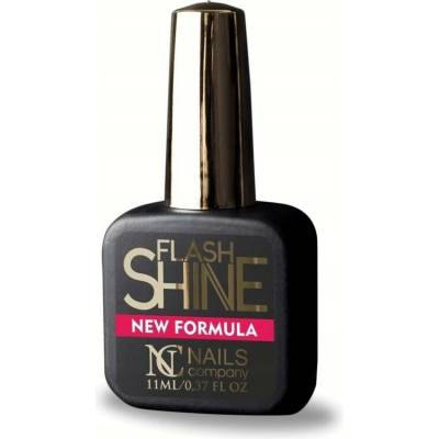 Vrchní lak pro lesk hybridních nehtů Nails Company Flash Shine 11ml
