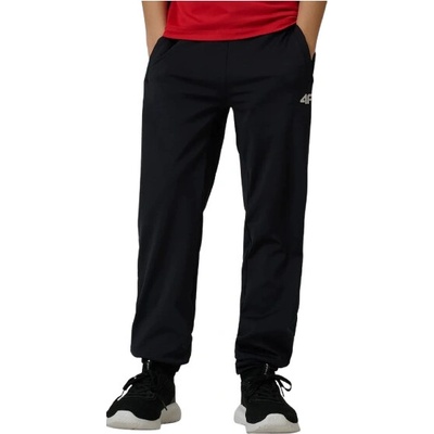 4F JUNIOR-TROUSERS FNK M1152-20S-DEEP BLACK Čierna