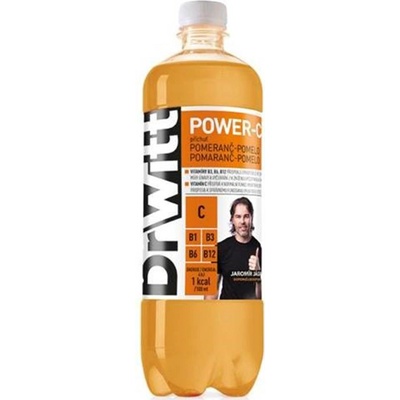 DrWitt Power nesýtený nápoj pomaranč pomelo 0,75 l