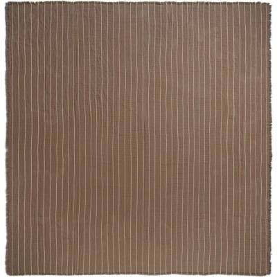 Ferm Living 1104269845 Přehoz Aires 250 x 240 cm hnědý