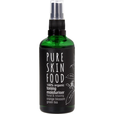Pure Skin Food Toning Moisturiser Orange Blossom Green Tea - 100 мл