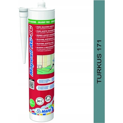 Silikon Mapesil AC-SC 310ml MAPEI 171 tyrkysový