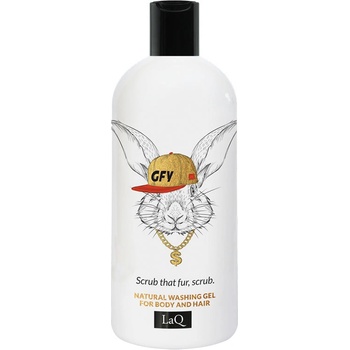 LaQ Душ гел за коса и тяло LaQ Music Purifies Rabbit (838937)