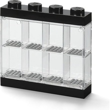 LEGO® Zberateľský box pre 8 minifigúrok - čierny