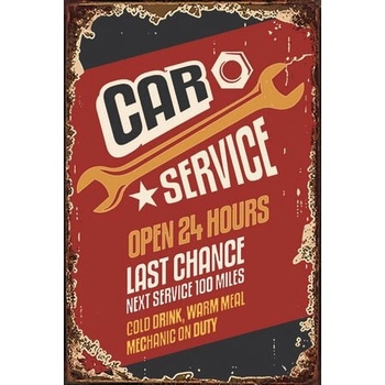 Ceduľa Car Service