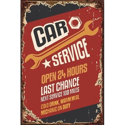 Ceduľa Car Service
