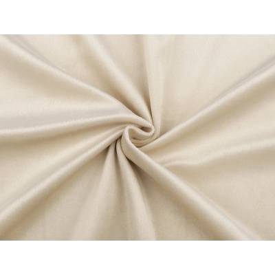 Prima-obchod Velvet / samet oděvní hladký, barva 1 (2) béžová světlá