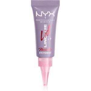 NYX Cosmetics Lid Lingerie кремави сенки са очи цвят 10 Lacy Lilac 6ml