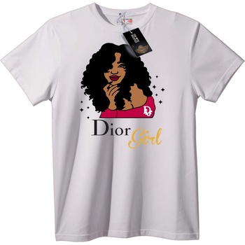 NOONEBRAND Тениска Dior Момиче - L, White