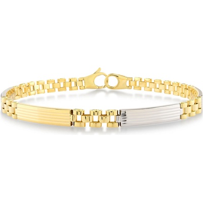 Lillian Vassago Exkluzivní náramek v kombinovaném zlatě LLV06-GB138