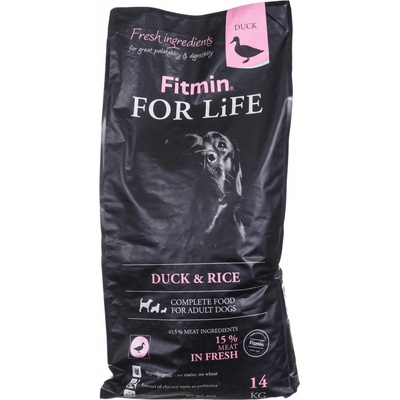 Fitmin dog For Life Duck & Rice 14 kg