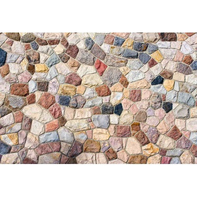 DIMEX ART Флизелинов фототапет цветна каменна стена 375 x 250 см