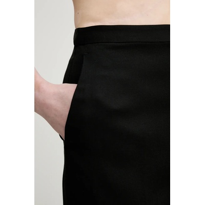 Isabelle Blanche Панталон isabelle blanche в черно с широка каройка, с висока талия is25ss-p052-t004 (is25ss.p052.t004)