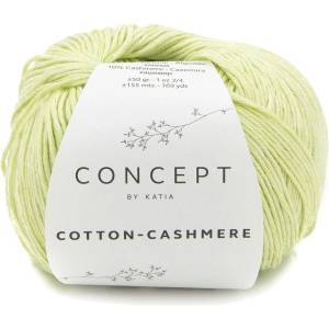 Katia Cotton Cashmere 76 Pistachio Плетива прежда (CC 76)