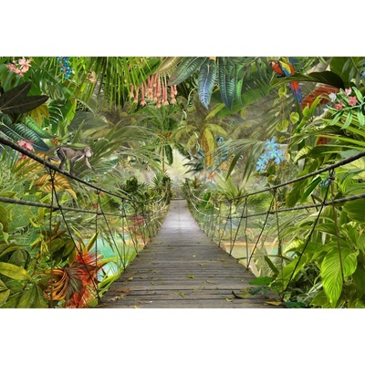 Komar Papírová fototapeta Wild Bridge 368 x 254 cm