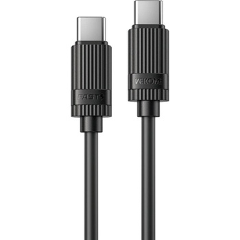 Wekome WDC-53 nabíjací a dátový USB-C na USB-C 1m černý
