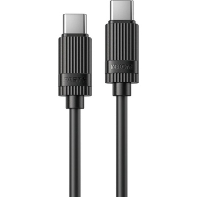 Wekome WDC-53 nabíjací a dátový USB-C na USB-C 1m černý