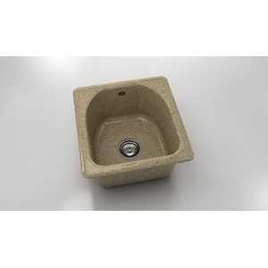 FAT Кръгла мивка Classic 217, Granicite, 130 Calahari, с включен сифон Мивка за вграждане