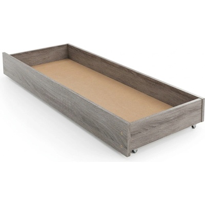 Textilomanie Úložný box pod posteľ ELISA 200 cm, dub lanýž