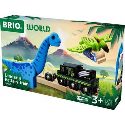 Brio 36096 Dinosauří vlak na baterie – Zboží Dáma