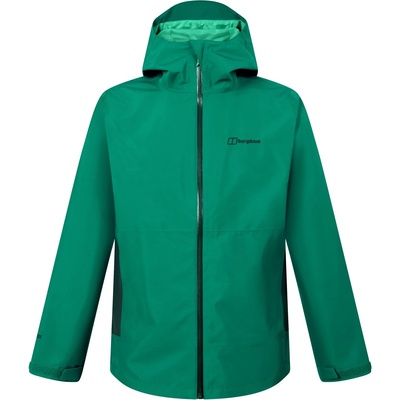 Berghaus Мъжко водоустойчиво яке Berghaus Bramblfell GTX Interactive Jacket Waterproof jacket - Meadow Green / Off Peak (002-4040-0214)