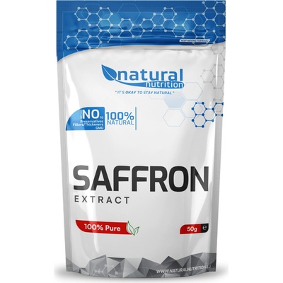 Natural Nutrition Šafrán extrakt prášok 50 g