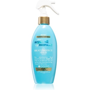 OGX Argan Oil Of Morocco защитен спрей за ускоряване на подсушаването със сешоар 177ml