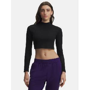 Under Armour Дамска тениска Under Armour UA RIV RIB MOCK LS Under Armour | Cheren | ЖЕНИ | XS