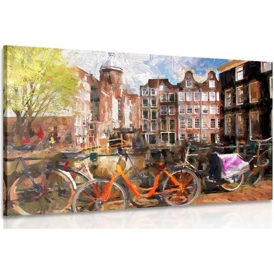 Obraz kreslený Amsterdam