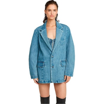 G-STAR Сако G-Star Oversized blazer - Blue (Faded Mineral Blue)