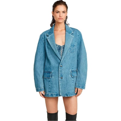 G-STAR Сако G-Star Oversized blazer - Blue (Faded Mineral Blue)