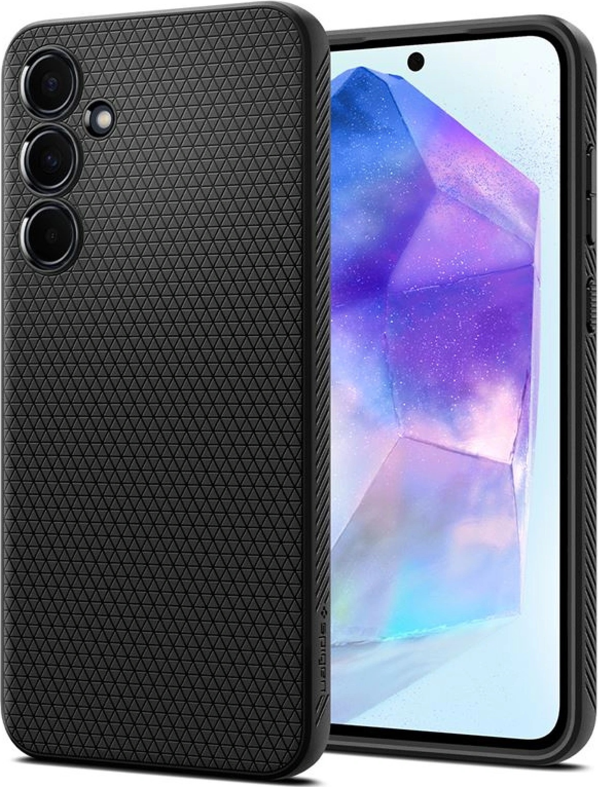 Spigen Samsung Galaxy A55 Liquid Air Case black (ACS07526)