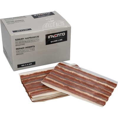 Invento Tyre repair inserts brown Silver Line 100 x 5 mm 50 ks
