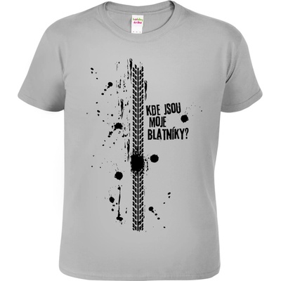 HobbyDárky tričko Kde jsou moje blatníky? Sport Grey – Hledejceny.cz