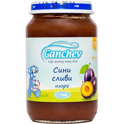 Ганчев пюре сини сливи - 190 г