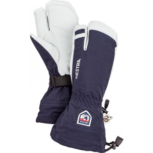 Hestra Ръкавици Hestra Army Leather Heli Ski 3 Finger Gloves - Navy - размер 8 (EU) (202-2078-0414)