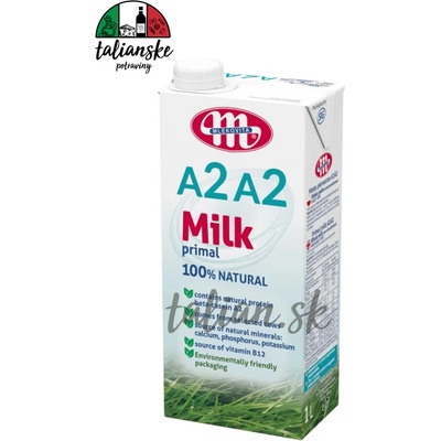 Mlekovita mlieko prírodné A2A2 1 l