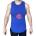 Musashi Потник - Син / Tank Top - Blue M