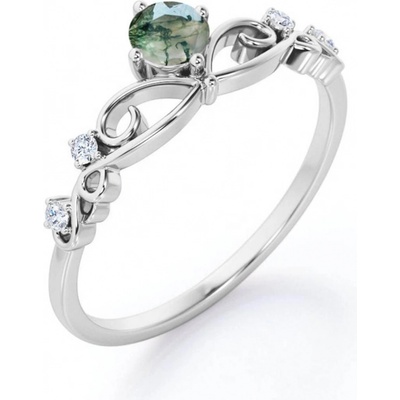 Olivie Stříbrný prsten 7026