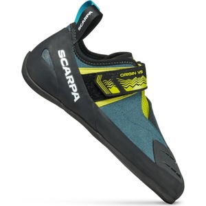 Scarpa Обувки с велкро Scarpa Origin VS Climbing shoes - Petrol / Lime - размер 48 (EU) (301-0873-0127)