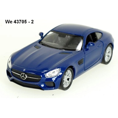 Welly Mercedes Benz AMG GT modrý 1:34