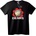 NOONEBRAND Тениска с механични черепи - 2XL, Black
