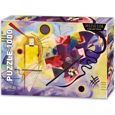 Star - Puzzle Kandinsky: Yellow - Red - Blue 1000 - 1 000 piese