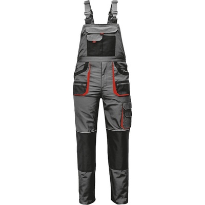kalhoty s laclem BE-01-004 šedá
