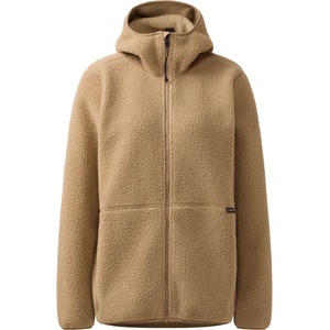 Haglöfs Дамско поларено яке Haglöfs Women's Funäs Pile Hood Fleece jacket - Oak Brown (105-6140-0113)