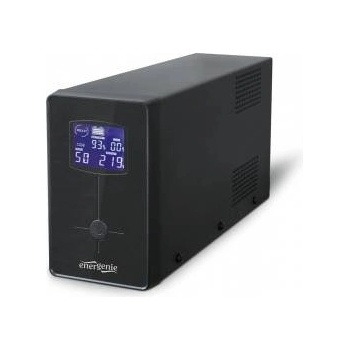 Gembird ENERGIE EG-UPS-036 UPS 3000VA USB LCD 3x Schuko + 3x IEC black