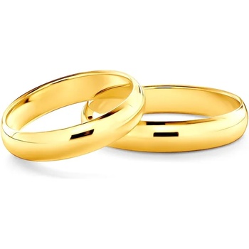 Image 1 of SAVICKI Сватбени халки: злато, полукръгъл профил. 4 мм