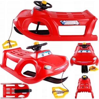 Prosperplast ZIGI ZET Control Sánky 91x36x45 cm červené ISZGC